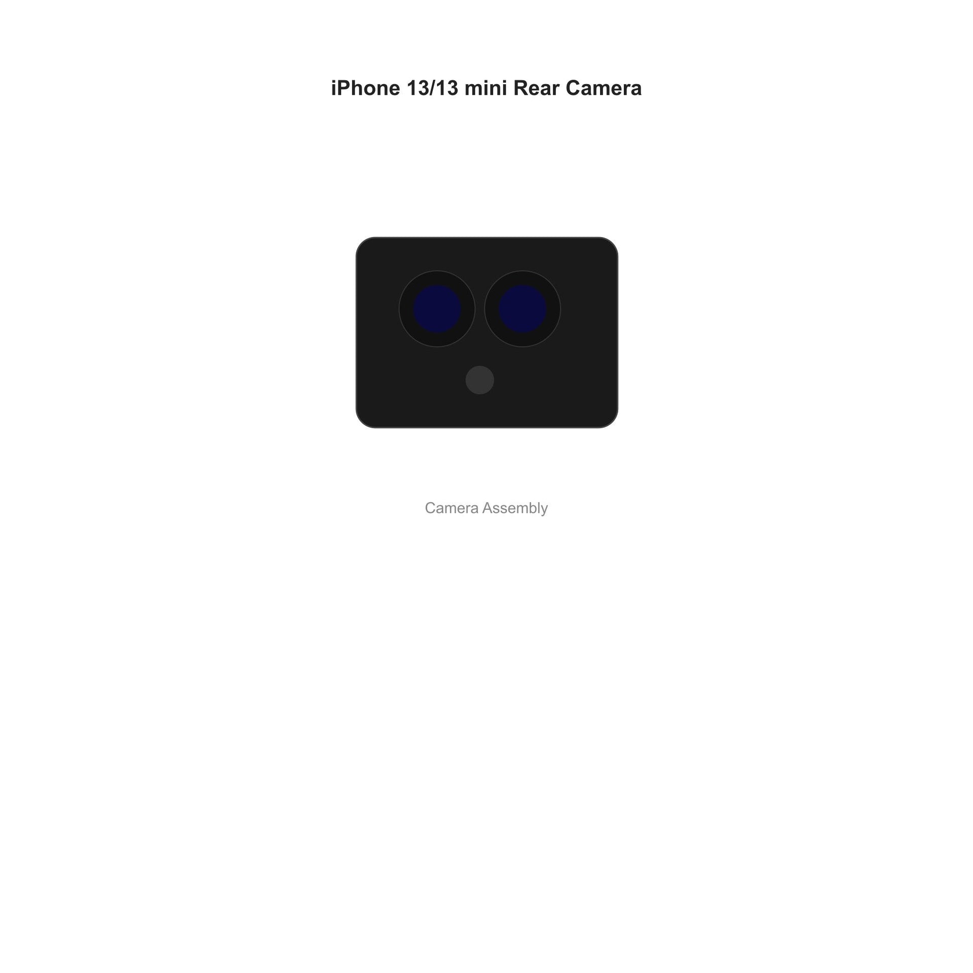 iFixit iPhone 13/13 mini Rear Camera