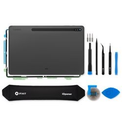 Samsung Galaxy Tab S7+ (USA 5G) Back Glass and Battery Assembly - Genuine-1