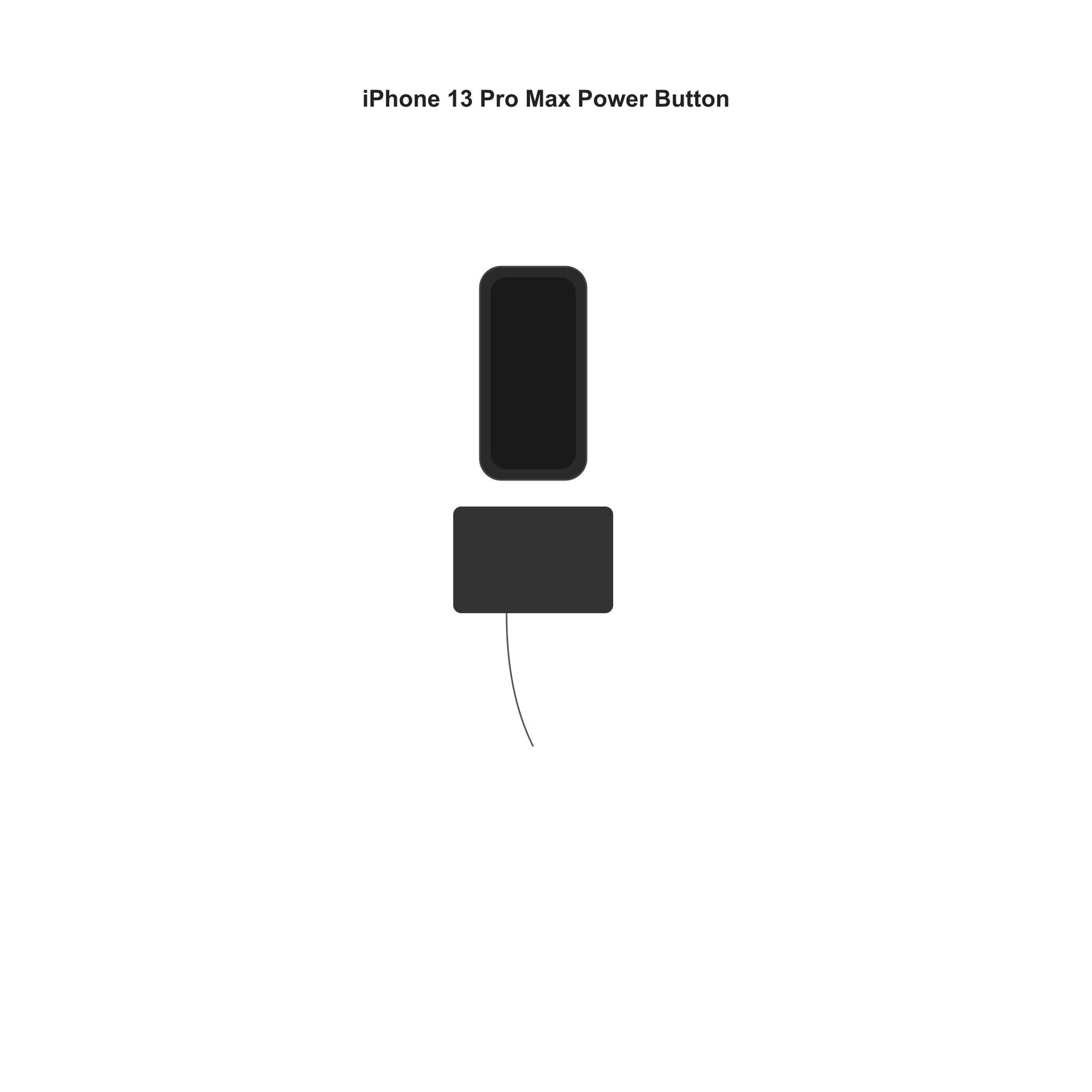 iFixit iPhone 13 Pro Max Power Button