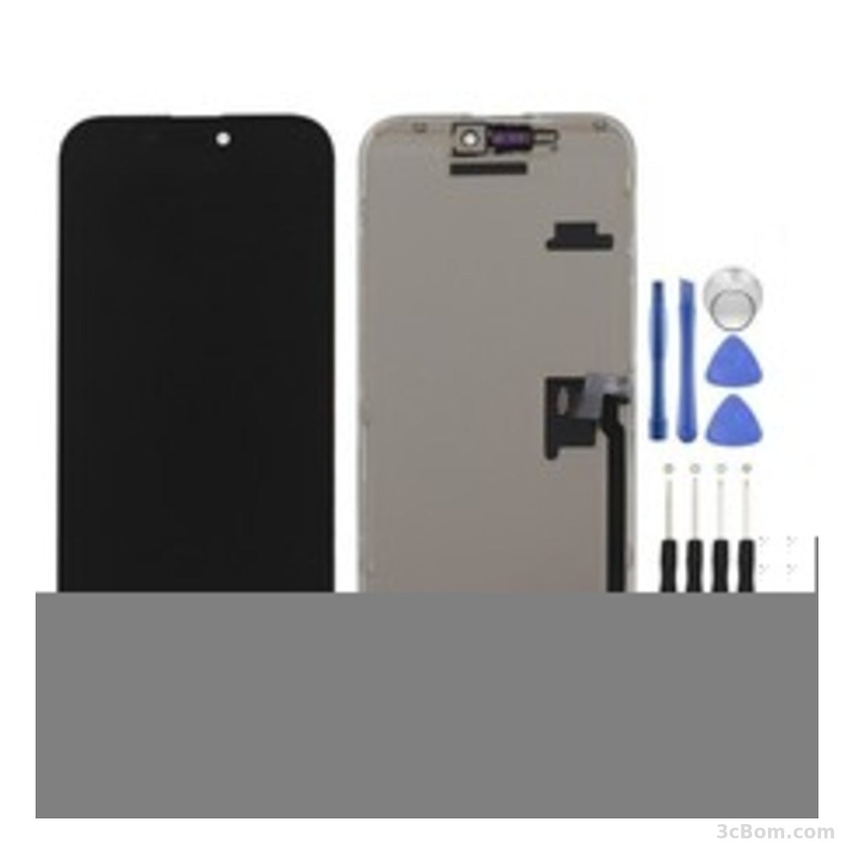 3cBom iPhone 16 Pro Max OLED Screen Assembly - Aftermarket Soft OLED 120Hz-4