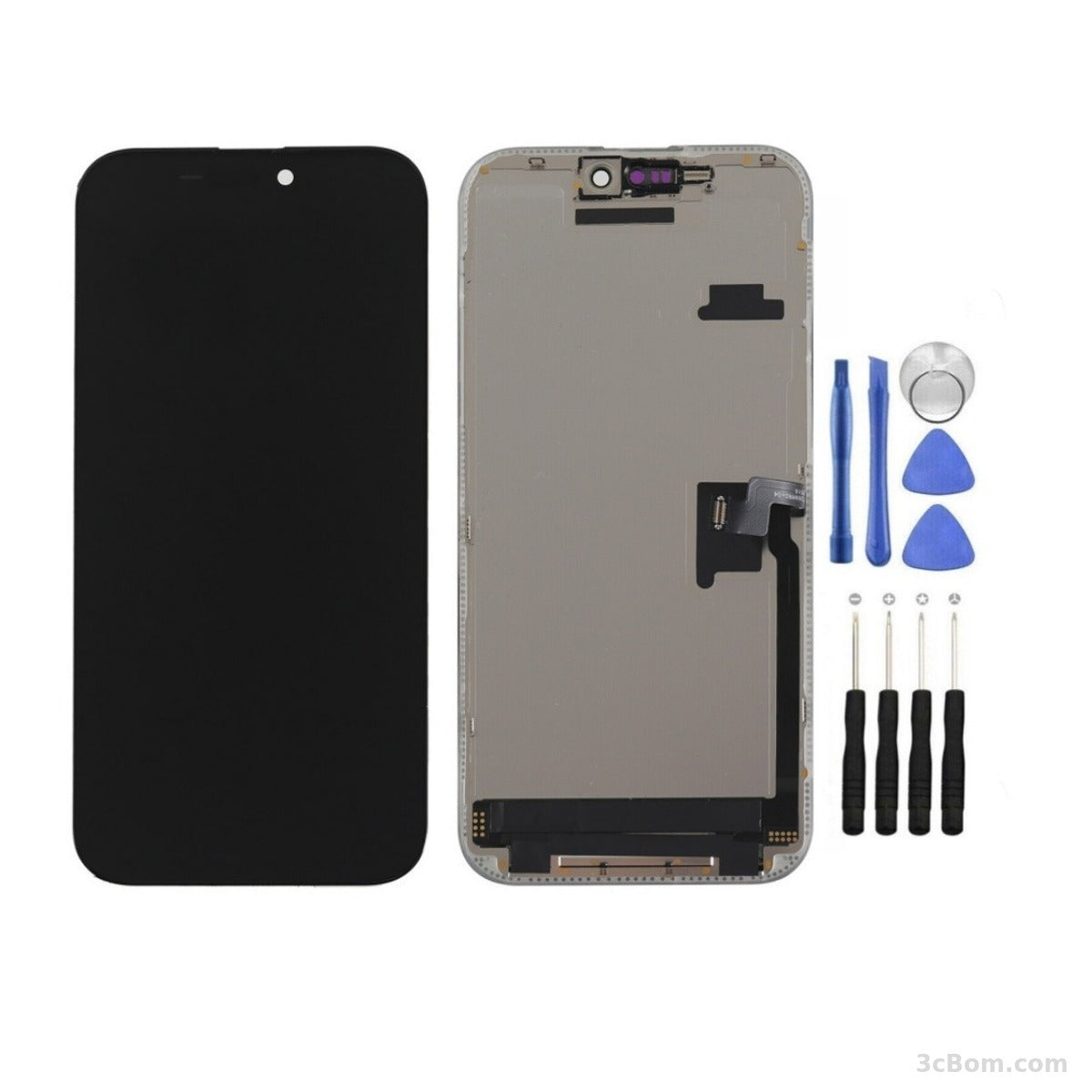 3cBom iPhone 16 Pro Max OLED Screen Assembly - Aftermarket Soft OLED 120Hz-6