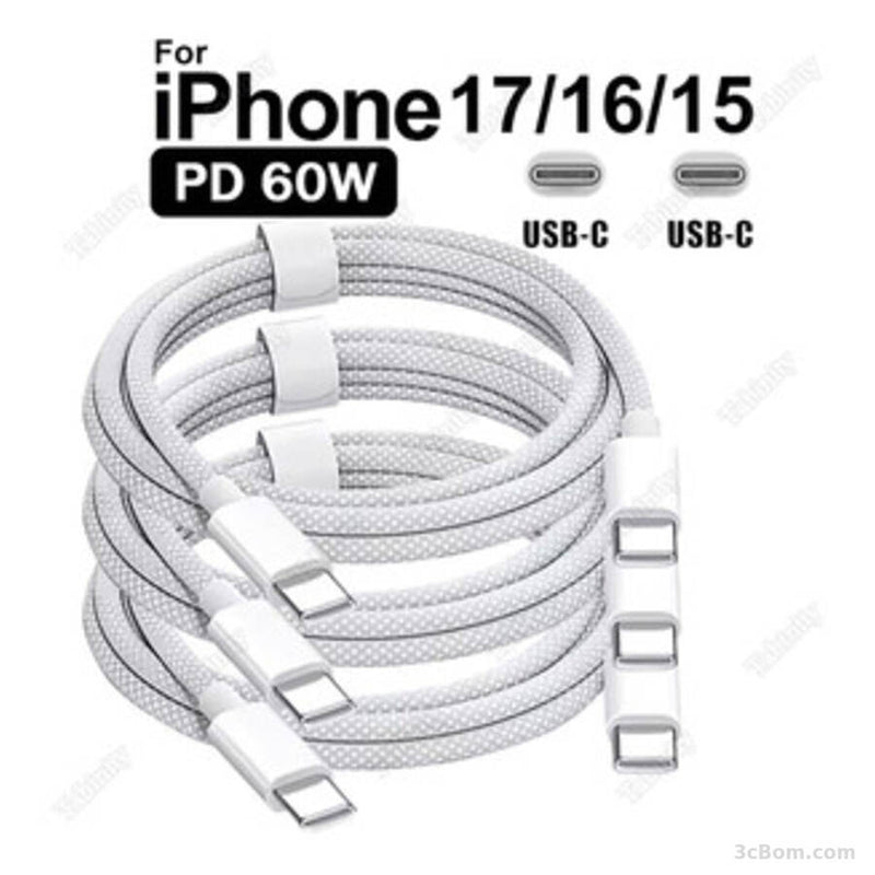 3cBom iPhone 15 Pro USB-C Charge Port Assembly - Flex Cable-2