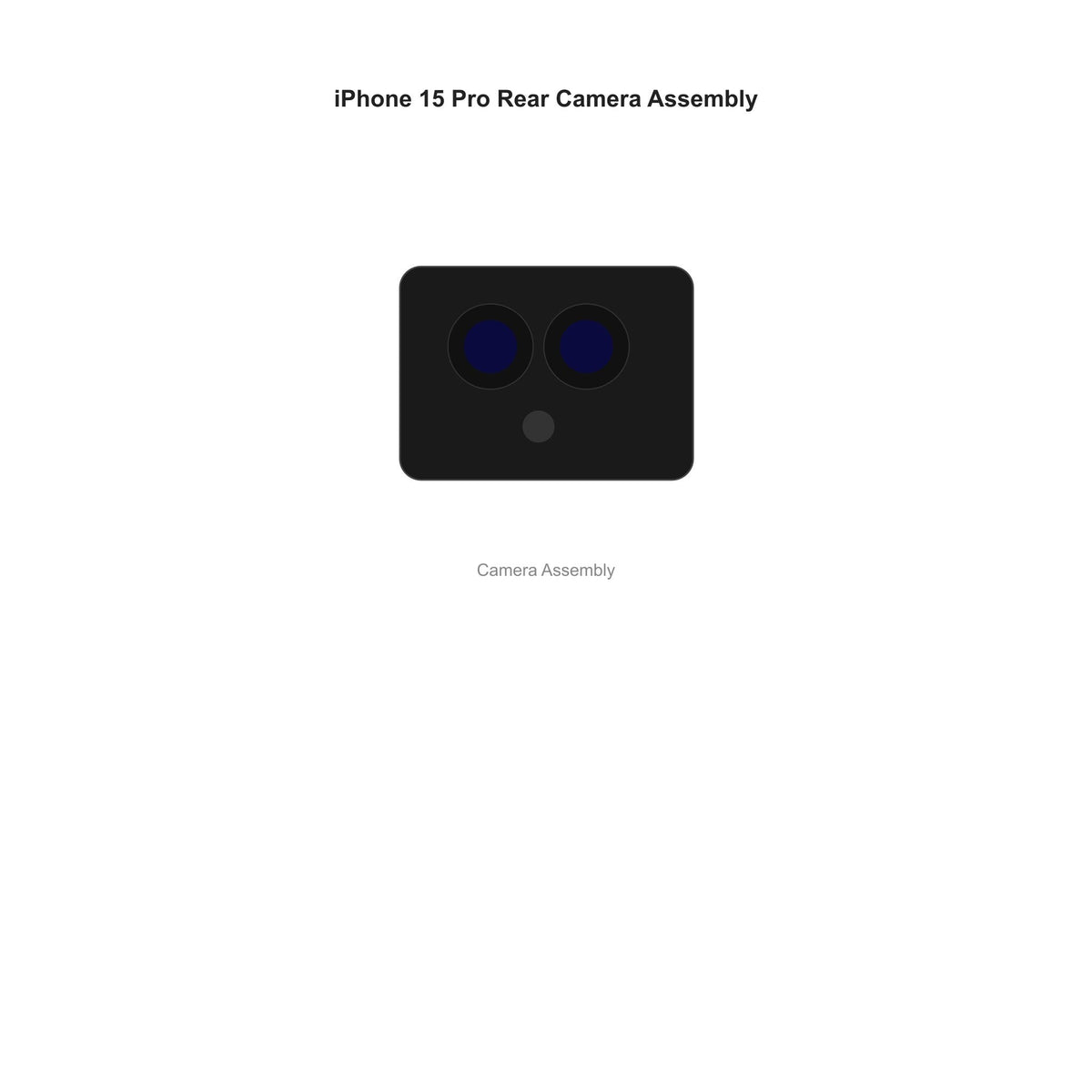 iFixit iPhone 15 Pro Rear Camera Assembly-5