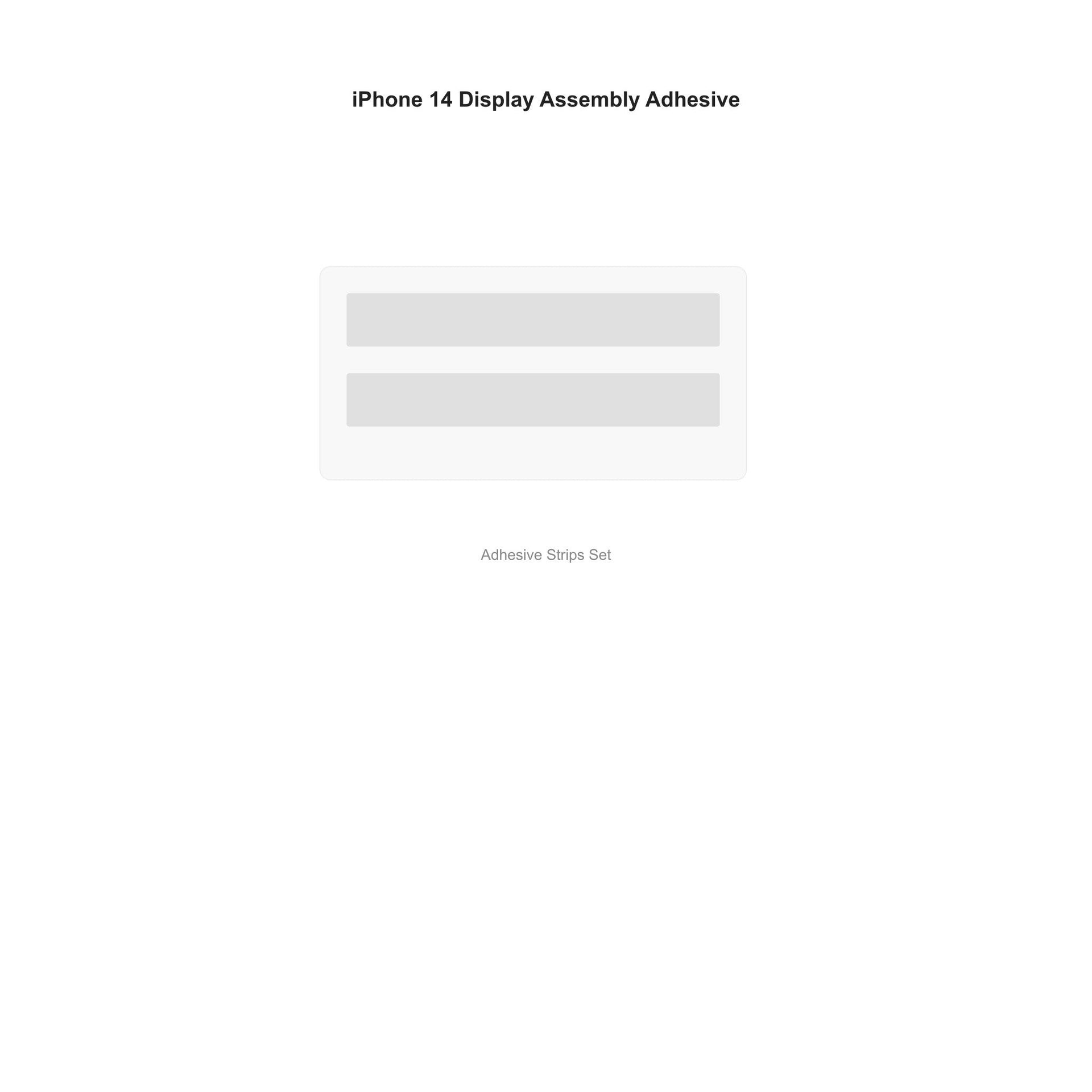 iFixit iPhone 14 Display Assembly Adhesive