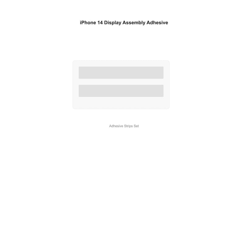 iFixit iPhone 14 Display Assembly Adhesive-2