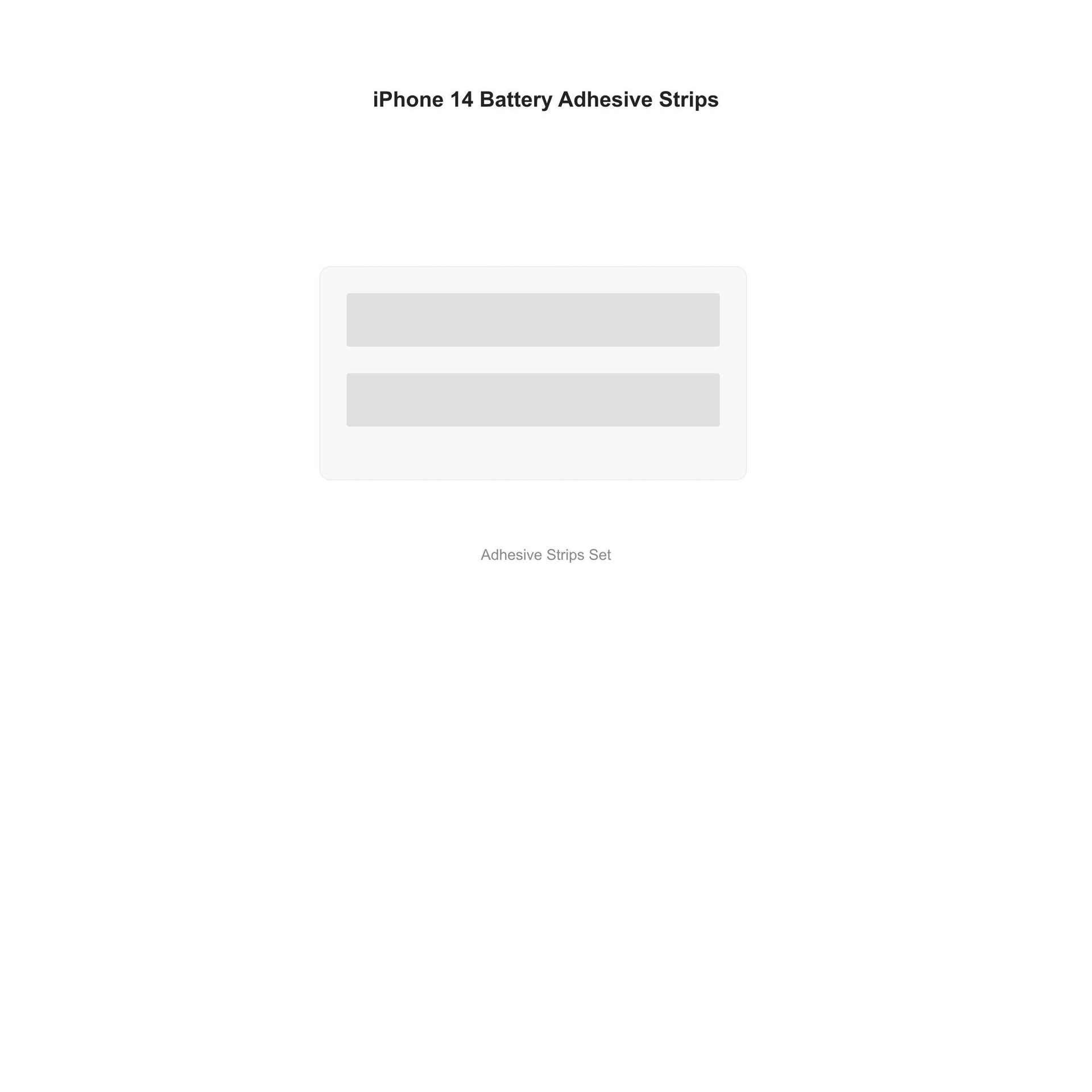 iFixit iPhone 14 Battery Adhesive Strips