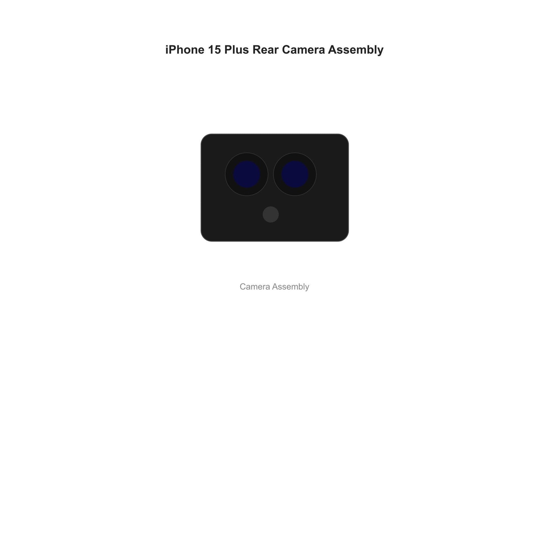 iFixit iPhone 15 Plus Rear Camera Assembly