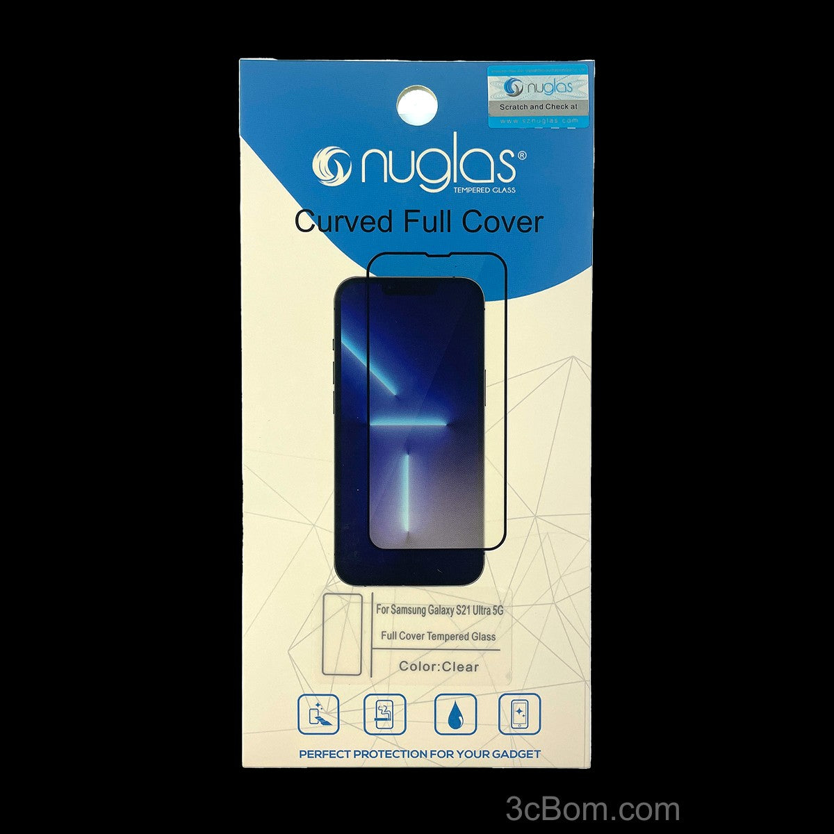 Samsung Galaxy S21 Ultra NuGlas Tempered Glass Protector-1