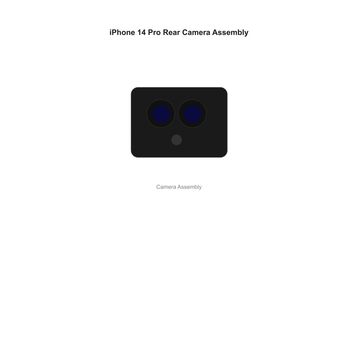 iFixit iPhone 14 Pro Rear Camera Assembly-5