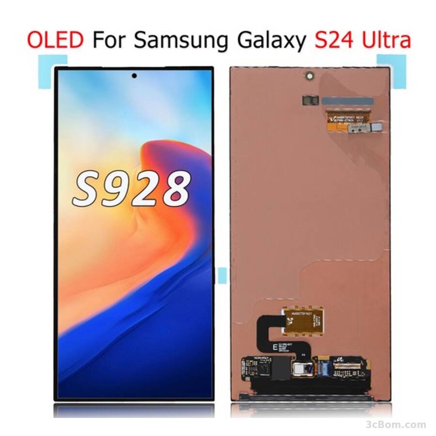 3cBom Samsung Galaxy S24 Ultra AMOLED Screen Assembly - Aftermarket-2