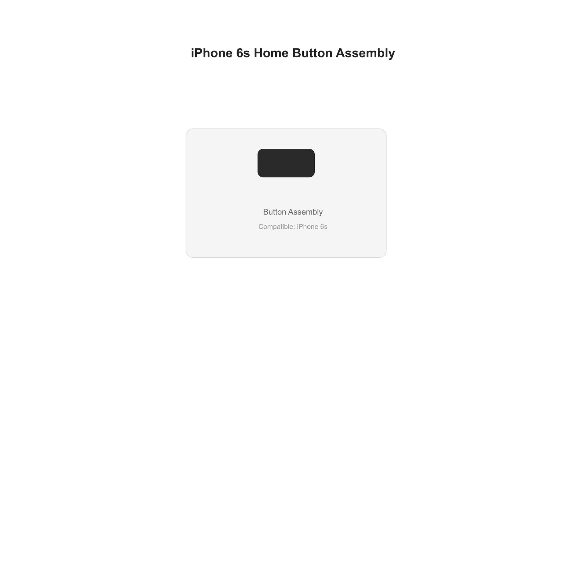 iFixit iPhone 6s Home Button Assembly
