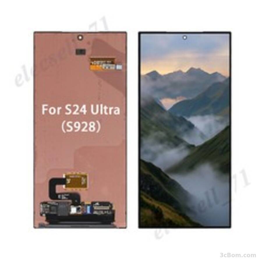 3cBom Samsung Galaxy S24 Ultra AMOLED Screen Assembly - Aftermarket-3