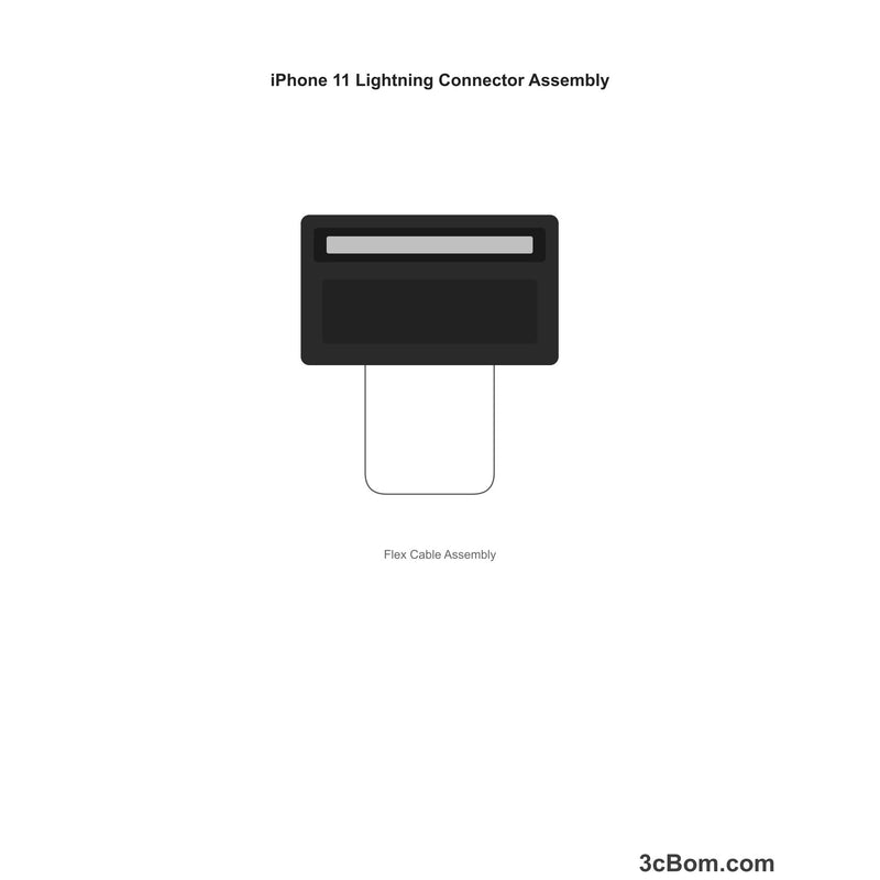 iFixit iPhone 11 Lightning Connector Assembly-5