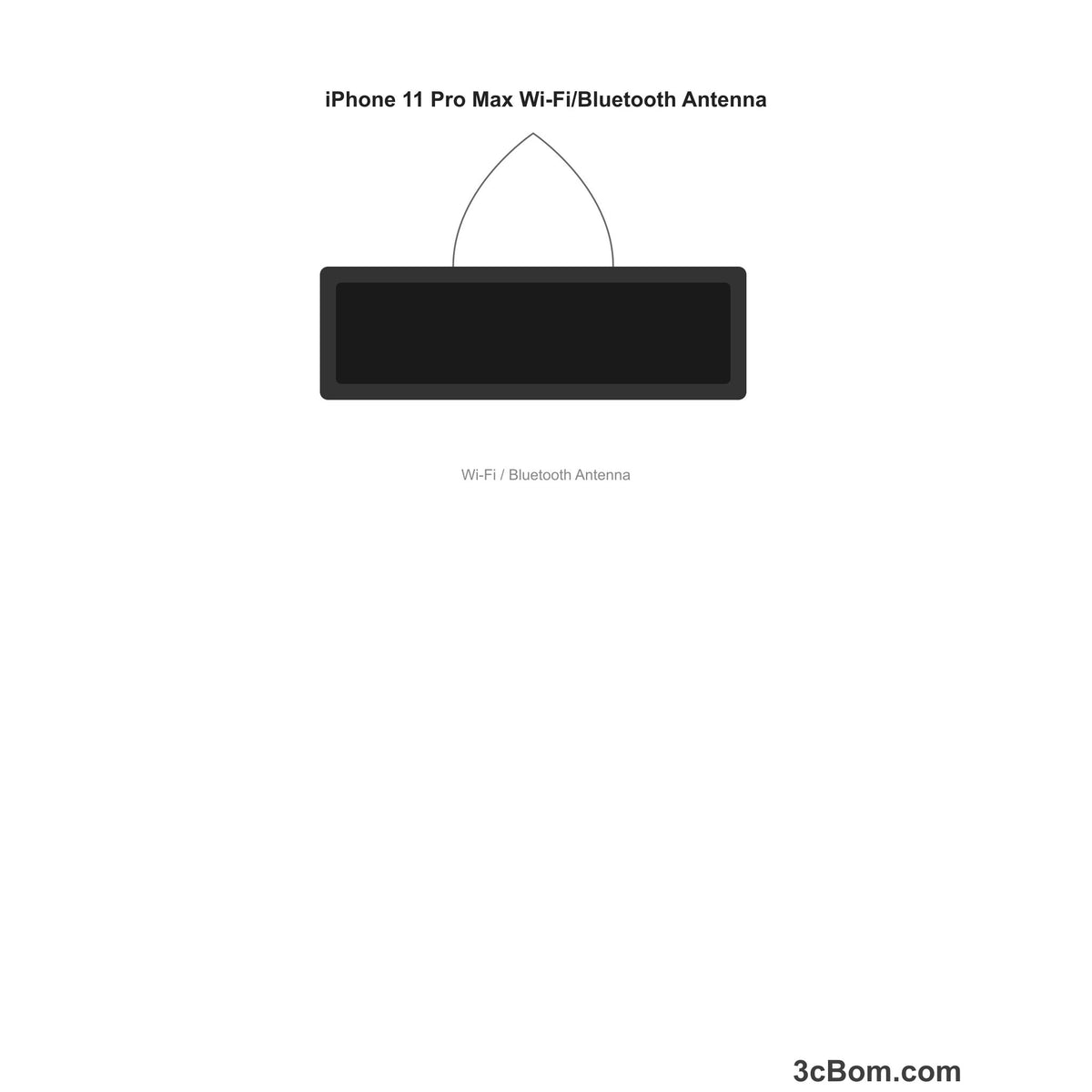 iFixit iPhone 11 Pro Max Wi-Fi/Bluetooth Antenna-8