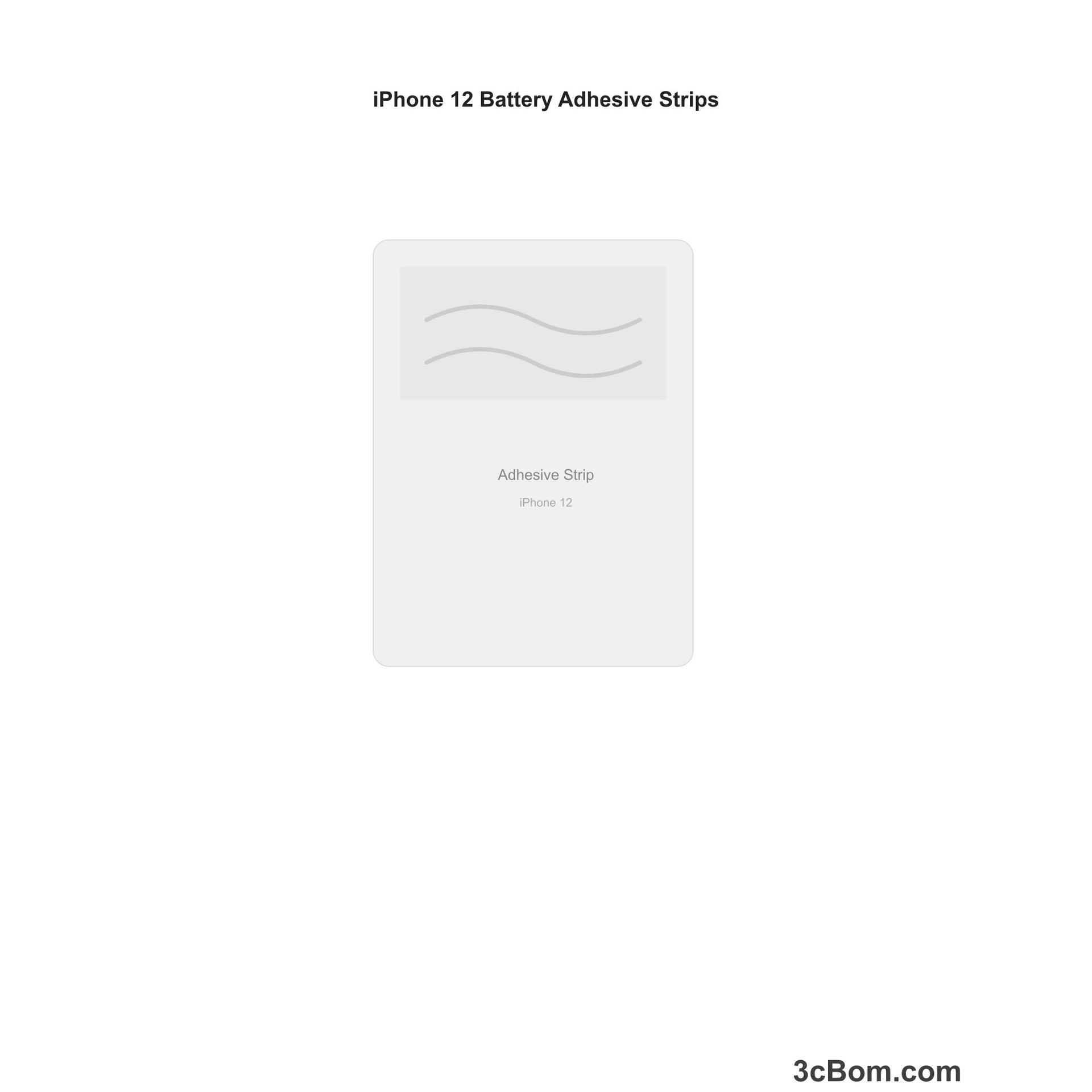 iFixit iPhone 12 Battery Adhesive Strips