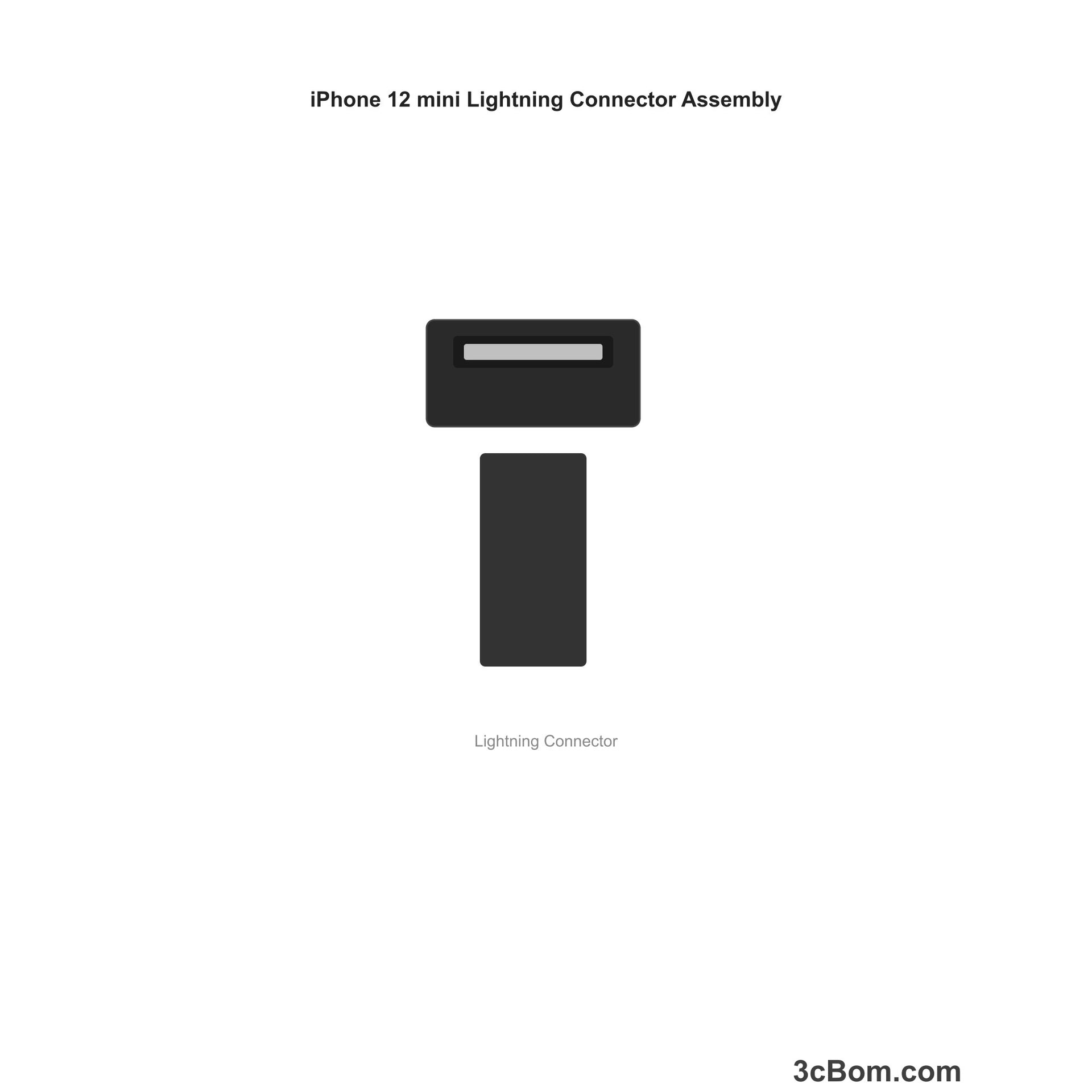 iFixit iPhone 12 mini Lightning Connector Assembly